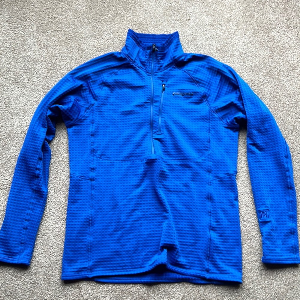 Mens Patagonia R1 regulator fleece pullover polartec medium slim fit
